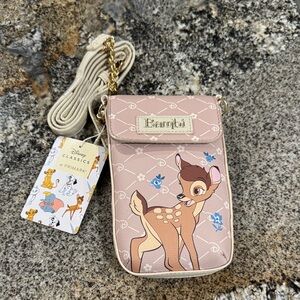 Bambi phone holder crossbody bag